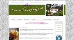 Desktop Screenshot of pensioncoesfeld.de
